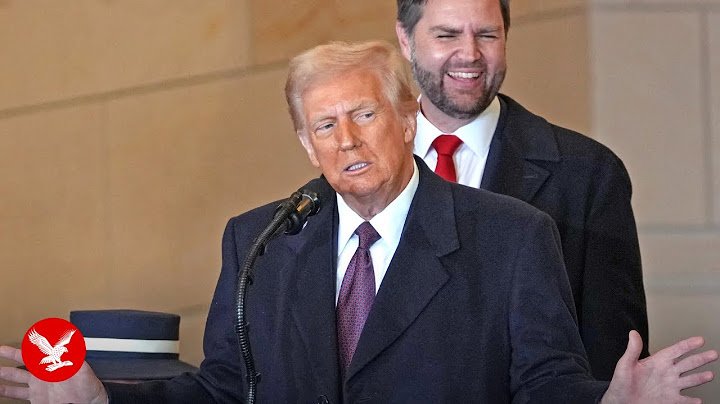 Donald Trump discusses Melania's feet during inauguration speech