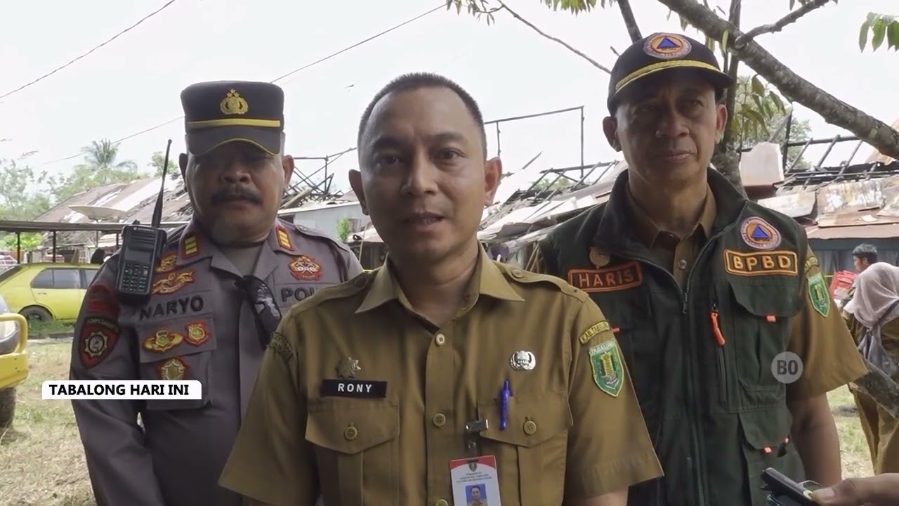 Polsek Murung Pudak Dalami Penyebab Kebakaran yang Hanguskan Bangsal Komplek Pertamina