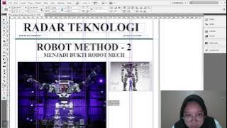 Tutorial desain koran menggunakan aplikasi Adobe InDesign - Yasmina Sari