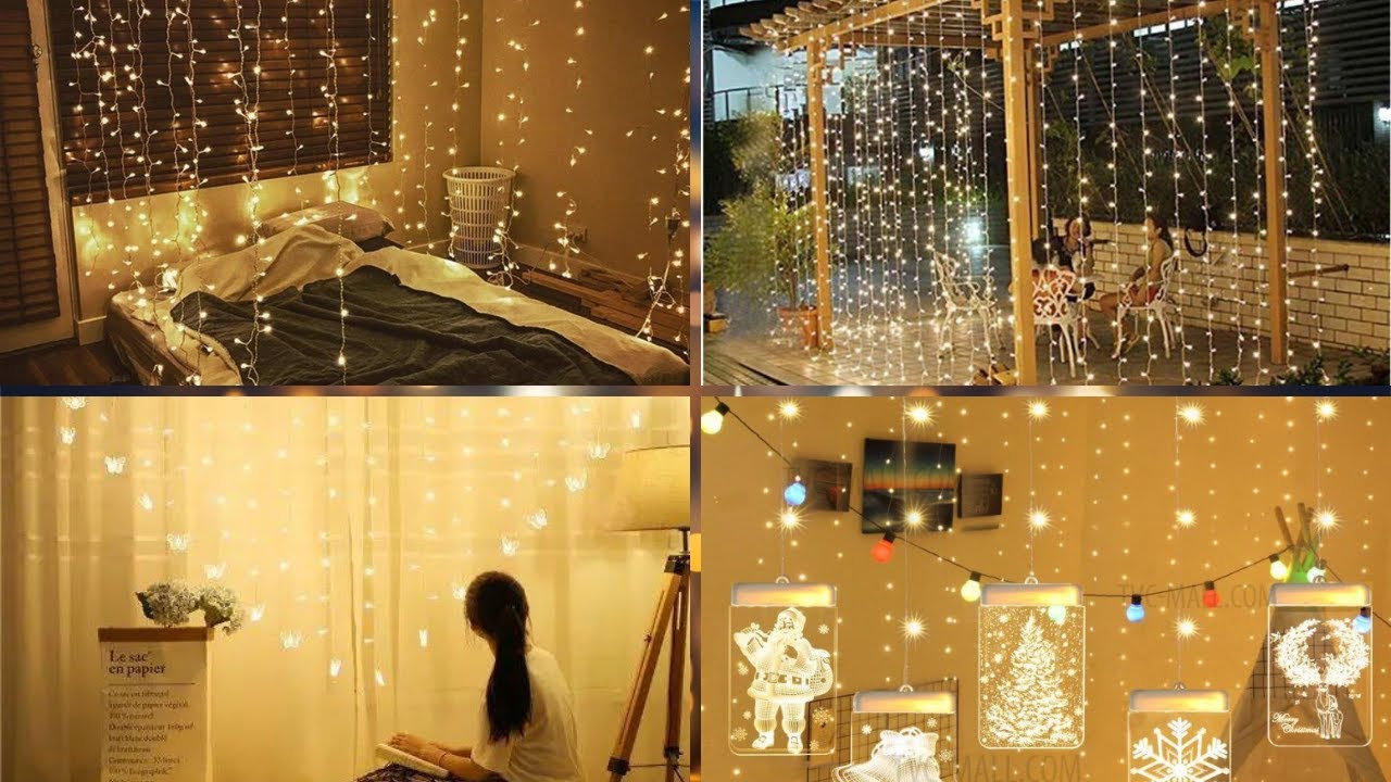 Fairy Lights: Lighting Ideas For Room- Fairy Light Room Decor- Lighting  Ideas For Room- Wall Decor - Youtube