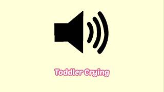 Toddler Crying Sound Effect