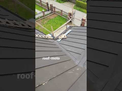 фальцевая кровля из