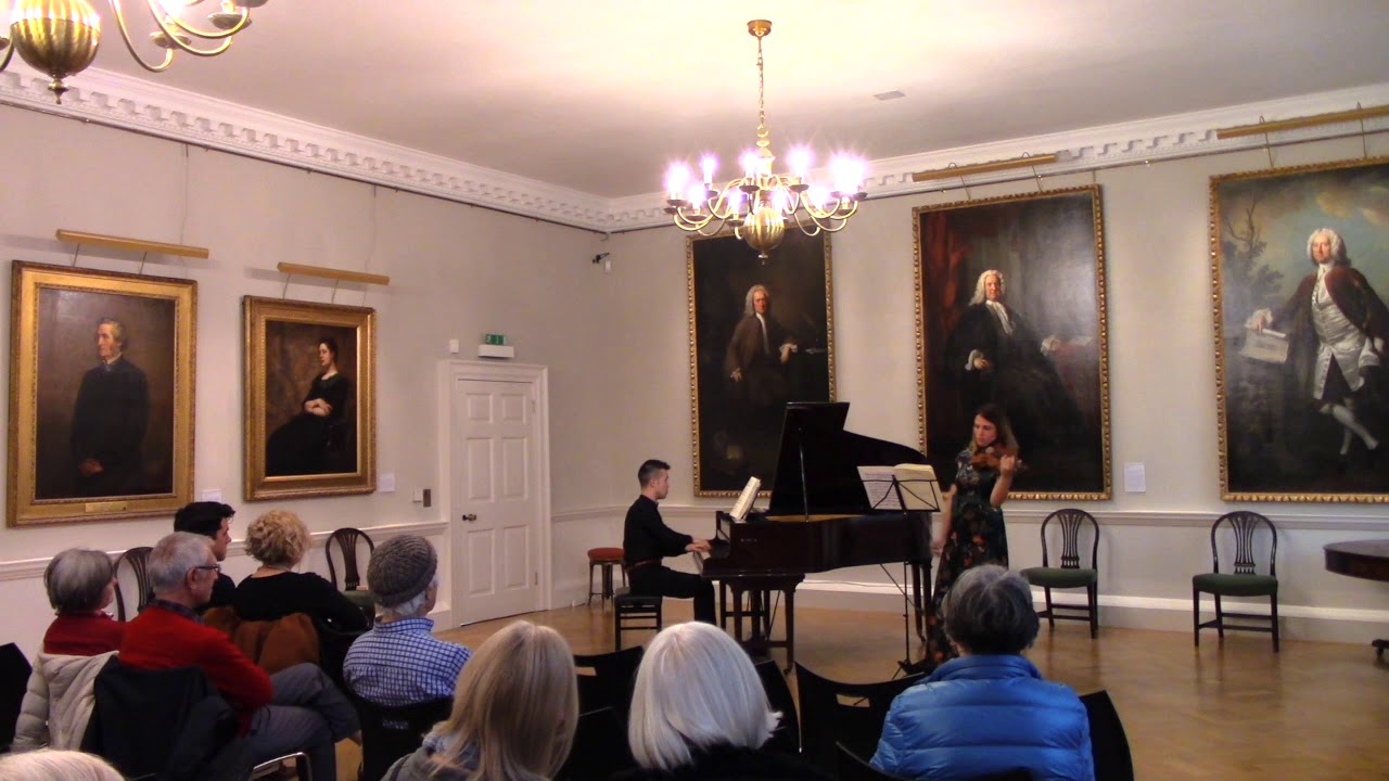 museums in london Weber: Violin Sonata in D minor Op.10 no.3, II. Presto