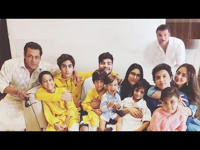 Inside Video Salman Khan S Eid Party 2018 With Family At