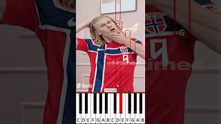 Haaland vs Mbappé… Meanwhile Yamal 🍿😂 #parody #football (@Mtime4) - Octave Piano Tutorial