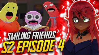 SCARY!! SPOOKY!! | Smiling Friends Episode 4 Reaction (S2)