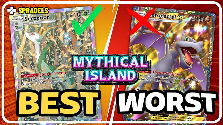 BEST & WORST Cards In Mythical Island | Pokemon TCG Pocket