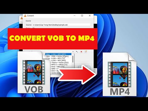 نحوه تبدیل فایل VOB به MP4 - تبدیل VOB به MP4