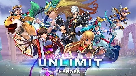Unlimit Heroes android game first look gameplay español