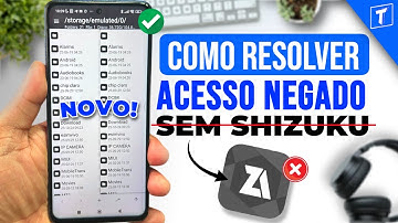 ATUALIZADO! Pasta DATA E OBB Sem permissão - Acesse agora sem Shizuku e Zarchiver✅
