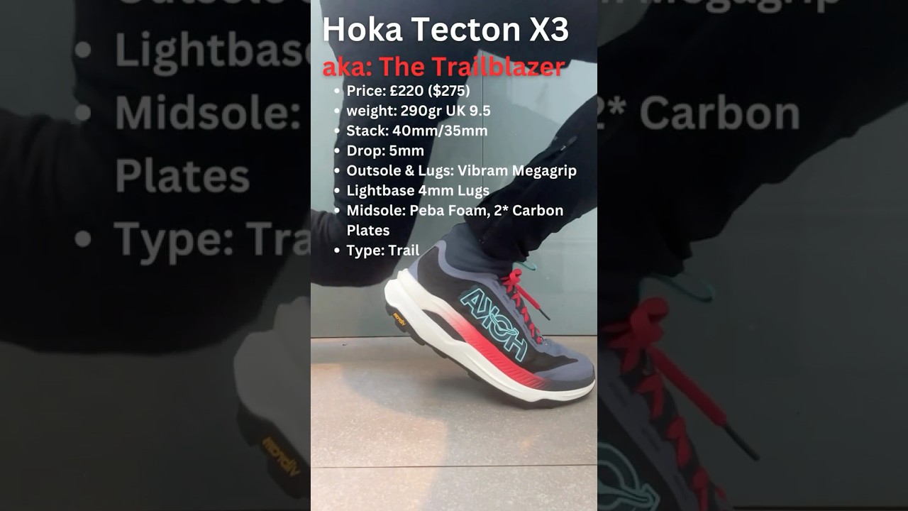 Hoka Tecton X 3 - Changing Trail running forever