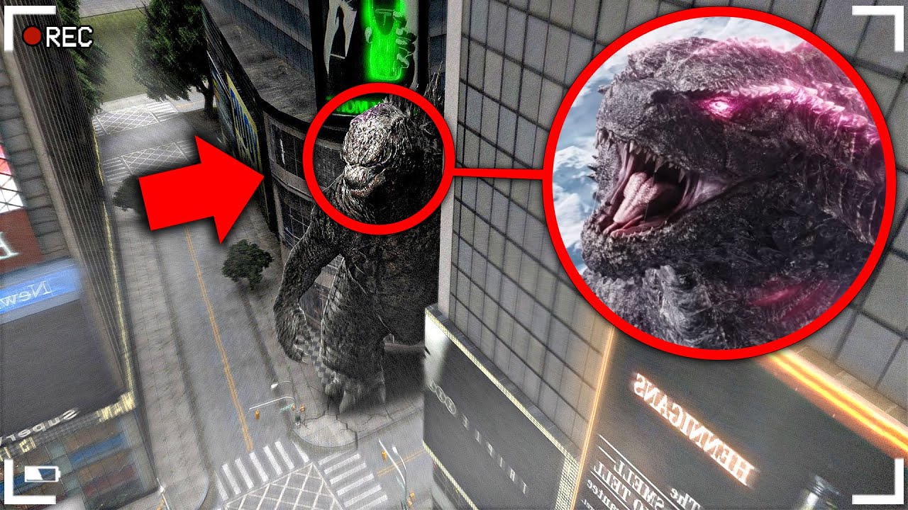 i caught godzilla with my drone… - YouTube
