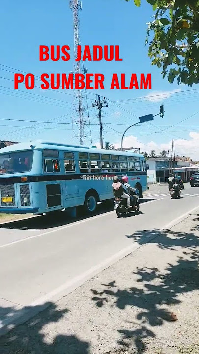 BUS SUMBER ALAM BODY JADUL | JALAN PARIWISATA KELILING PURWOREJO