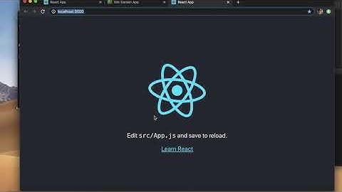 Getting Started with React [single page application/ web development for beginners]