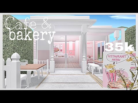 ROBLOX || Bloxburg: No Gamepass Cafe + Bakery - YouTube