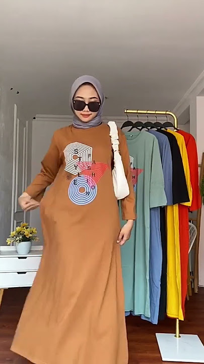GAMIS DRESS KAOS COMBED POLOS TUMBLR FASHION MUSLIMAH ORDER WA 0856 4555 3348
