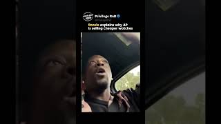 Boosie explains why AP is selling cheaper watches