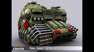 Command & Conquer: Contra - Chinese Suan Ni Mobile Battle Fortress