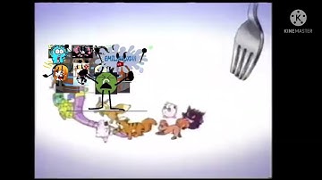 Everyone Is Screaming And Running Away From Huge Fork Add Round 1