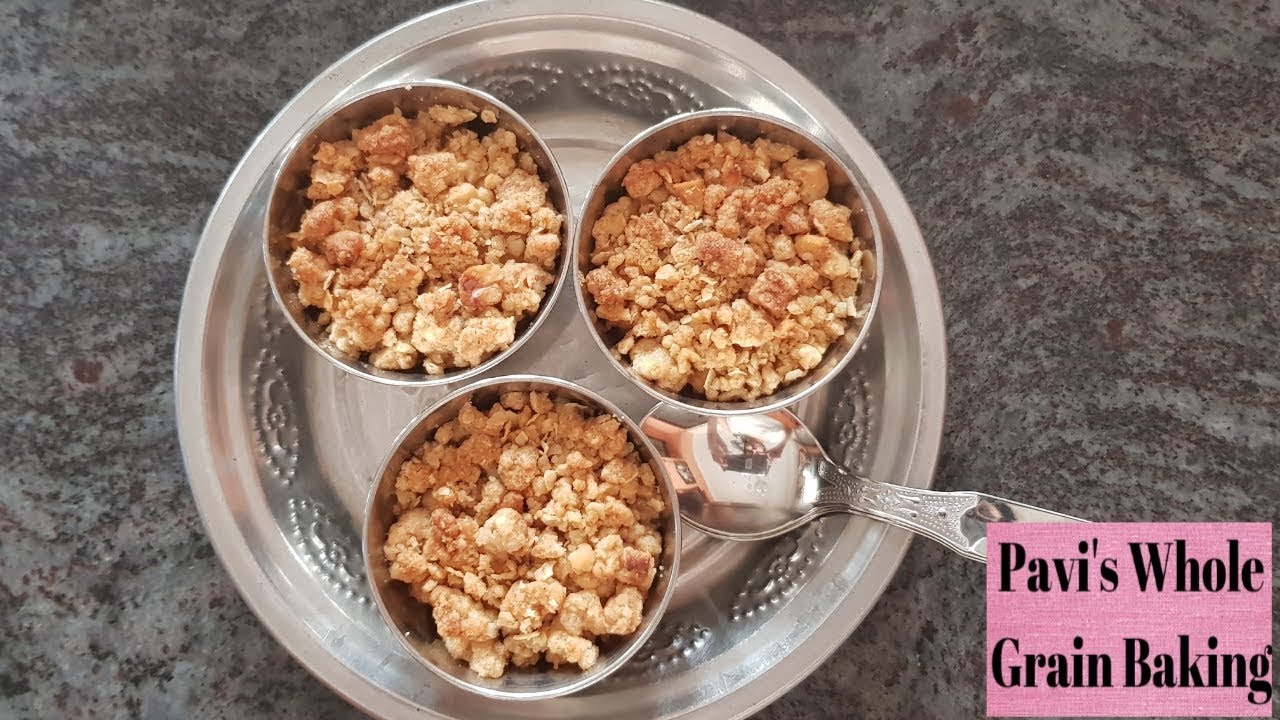 Individual Serving Apple Crumble | Whole Wheat