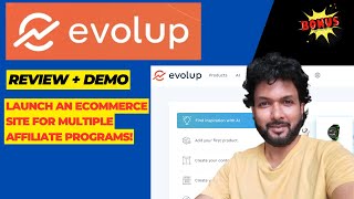 Evolup Review   Demo – Launch an e-commerce site for multiple affiliate programs!