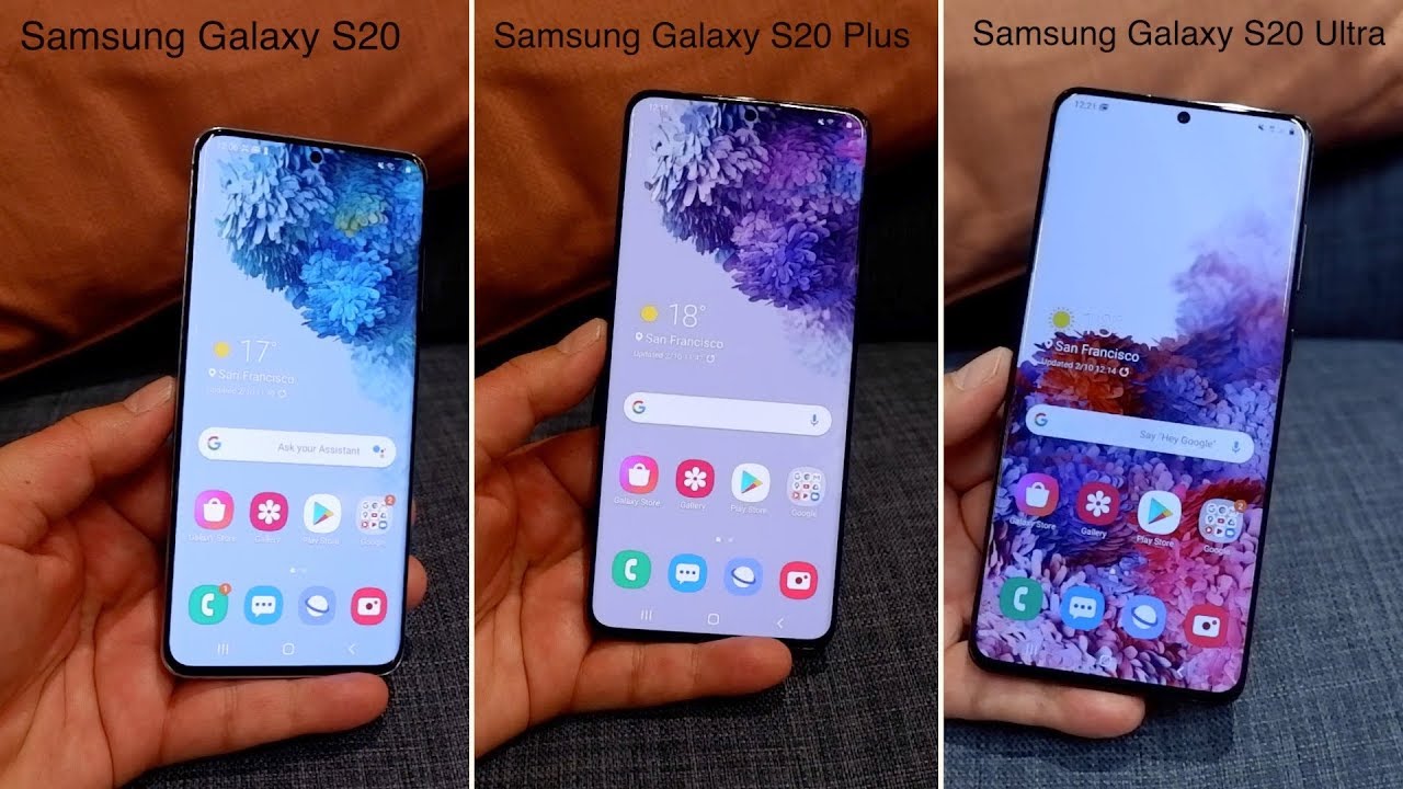 Samsung Galaxy S20 vs Samsung Galaxy S20 Plus vs Samsung Galaxy S20 Ultra: Comparison Overview