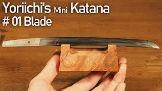 継国縁壱のミニチュア日輪刀を作ってみた。# 刀身 / Making Yoriichi&#39;s Mini Katana from [Demon Slayer] # Blade