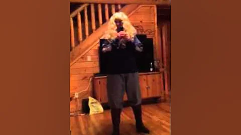 Alice Barnette singing These Boots are Made for Wa...