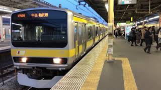 E231系0番台ミツB36編成中野発車
