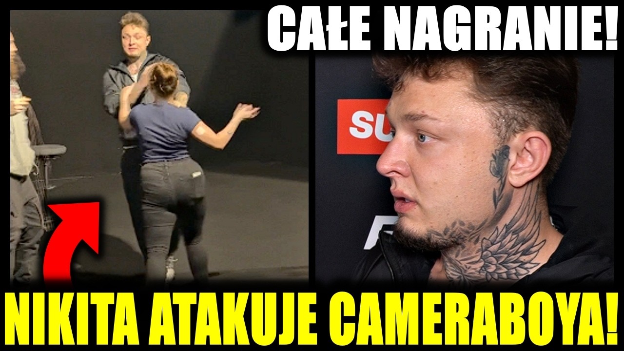 Nikita zaatakowała Cameraboya po programie! 