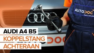 Hoe Torsiestang vervangen AUDI A4 Avant (8D5, B5) - videogids