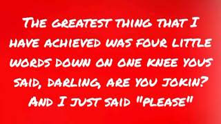 Ed Sheeran - First Times - (Lyrics)