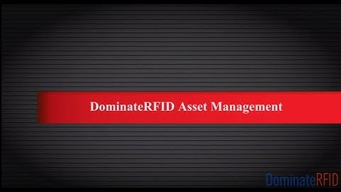 RFID Asset Management implemented at SAAED by DominateRFID