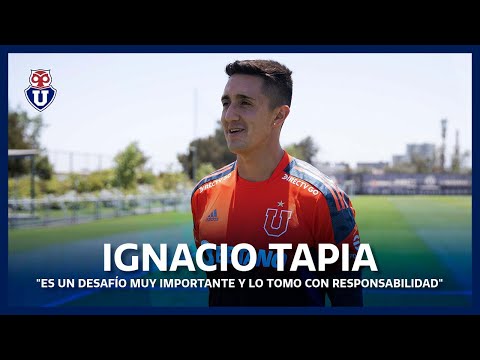 Ignacio Tapia y su arribo a la U: "Es un desafío muy importante y lo tomo con responsabilidad"