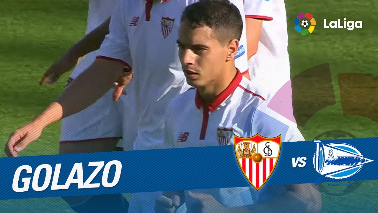 Golazo de Ben Yedder (2-1) Sevilla FC vs Deportivo Alavés