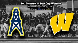 Mount Pleasant vs. Bay City Western Varsity Football
