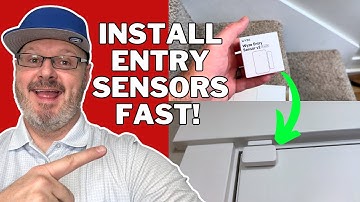 How To Install Wyze Entry Sensors To Doors & Windows (Stick-On Sensors & Wyze Sense Hub) - DIY!