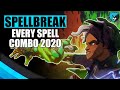 Every Spell Combo in Spellbreak - Updated Full Release 2020