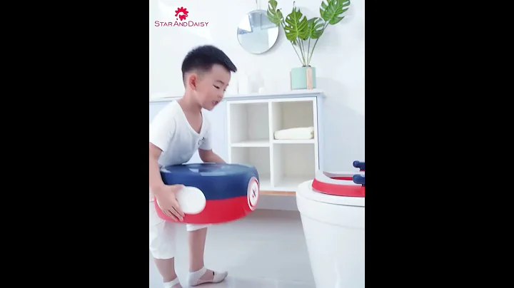 3 in 1 Kids Potty Training Seat with Step Stool and Independent Toilet Seat Features