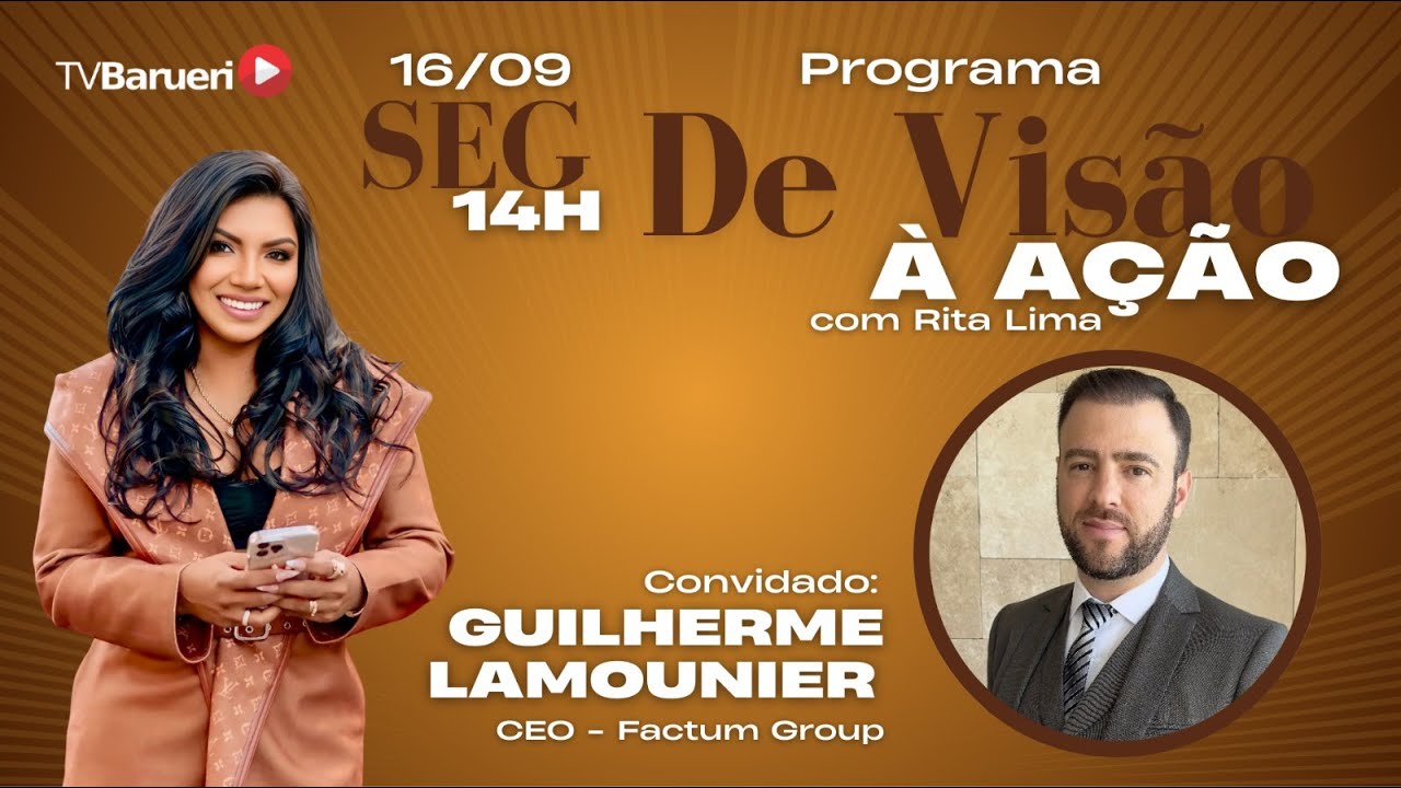 De Visão À Ação  – Com Rita Lima | 16/09