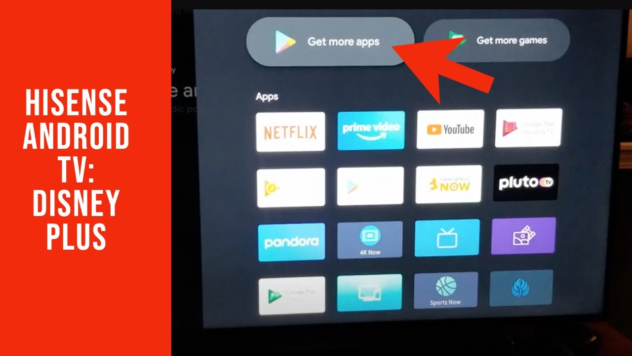 Get Disney Plus On Hisense Android Tv Youtube