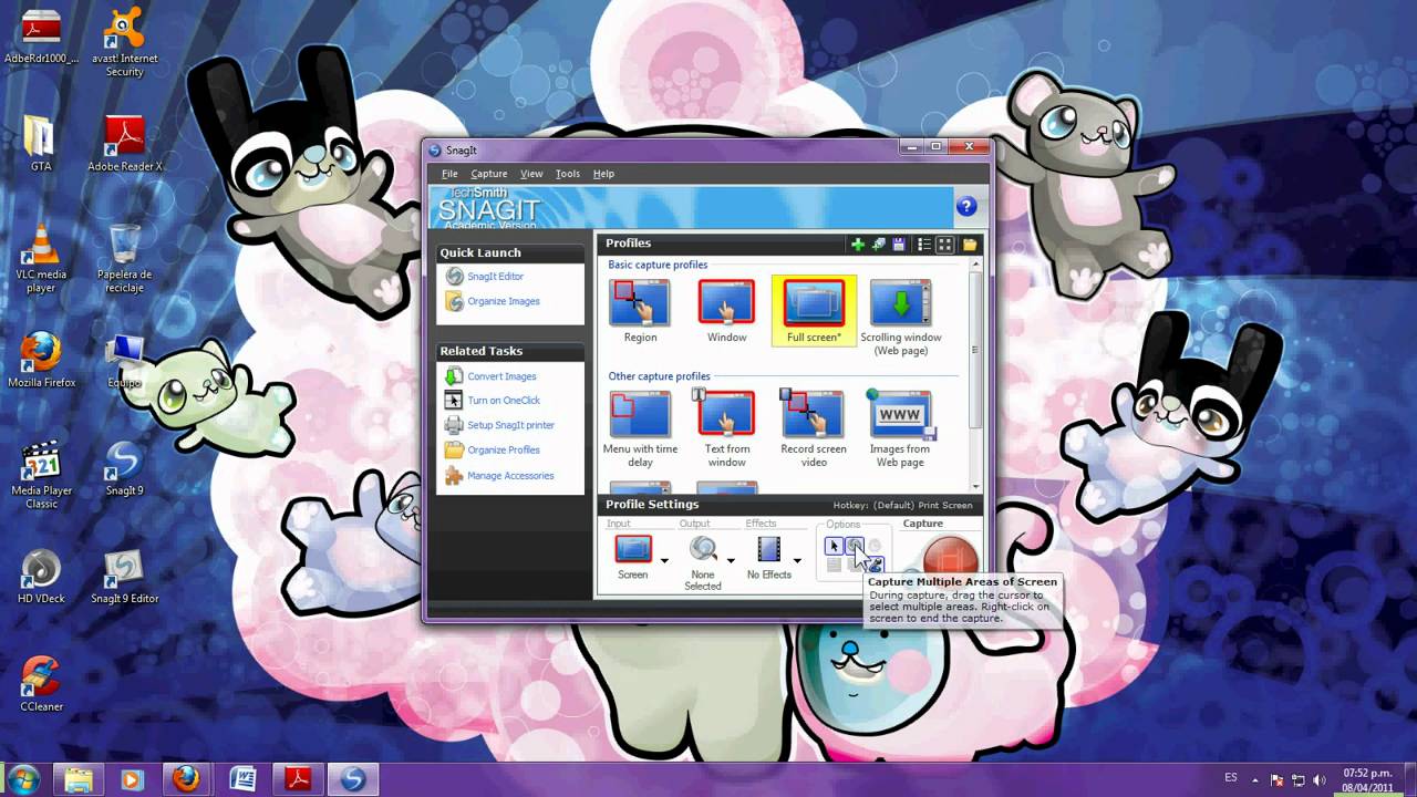 tutorial snagit.AVI YouTube