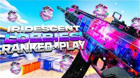 How I Hit IRIDESCENT RANK In Mw3 Ranked Play!