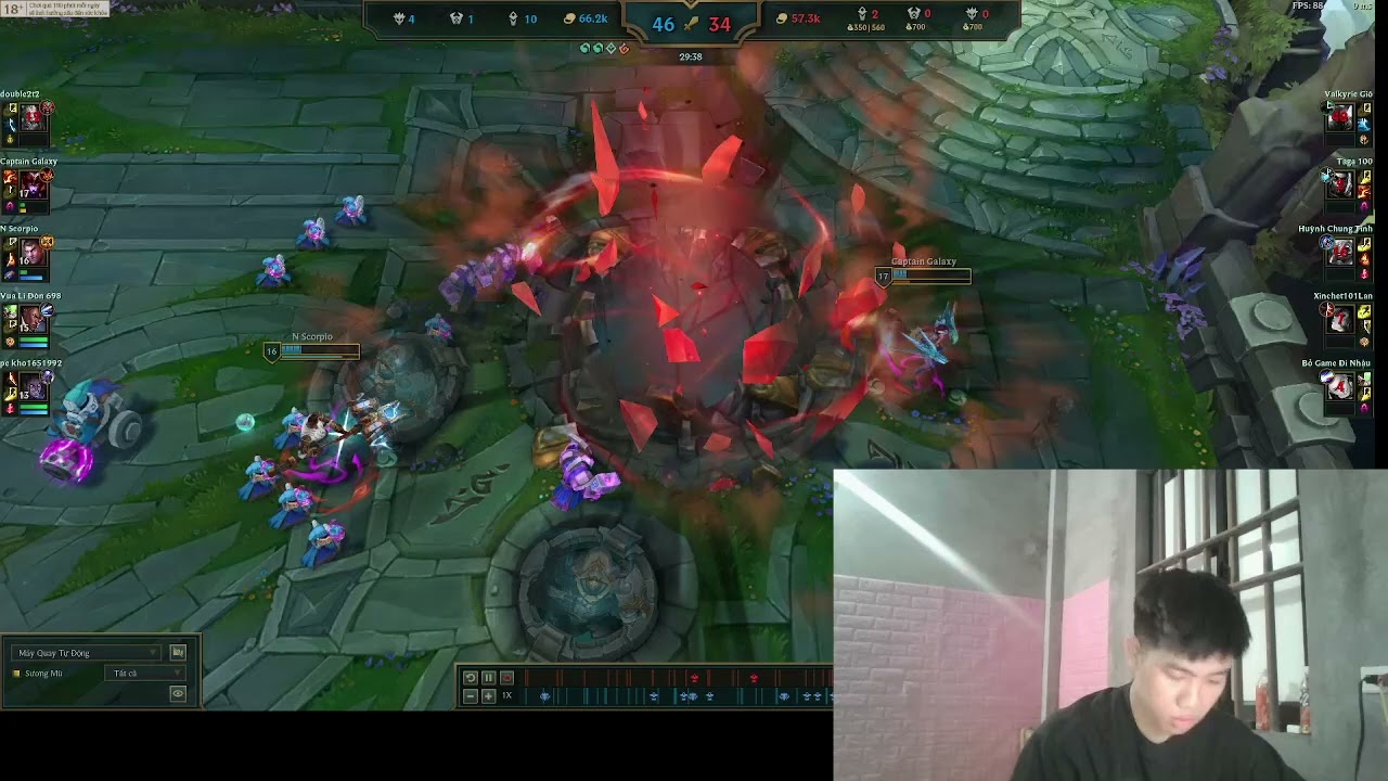 Ariclenes Dacostae Rank up at the end of the season in the game league of legends EP 200