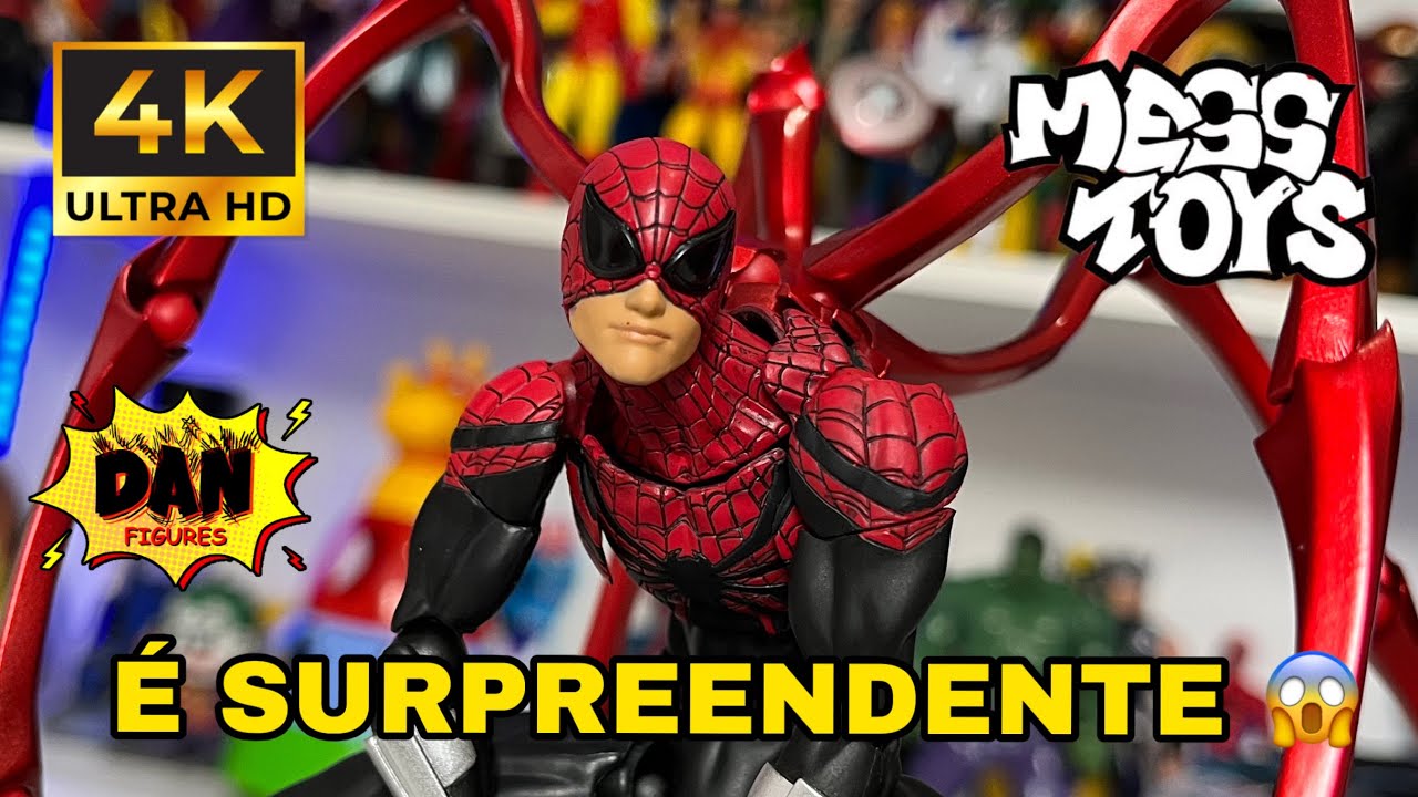 messtoys スパイダーマン Messtoys Superior Spider Man Action Figure 6in | MercadoLivre