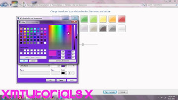 How To Change The Color Of Your Sony Vegas(Windows 7)