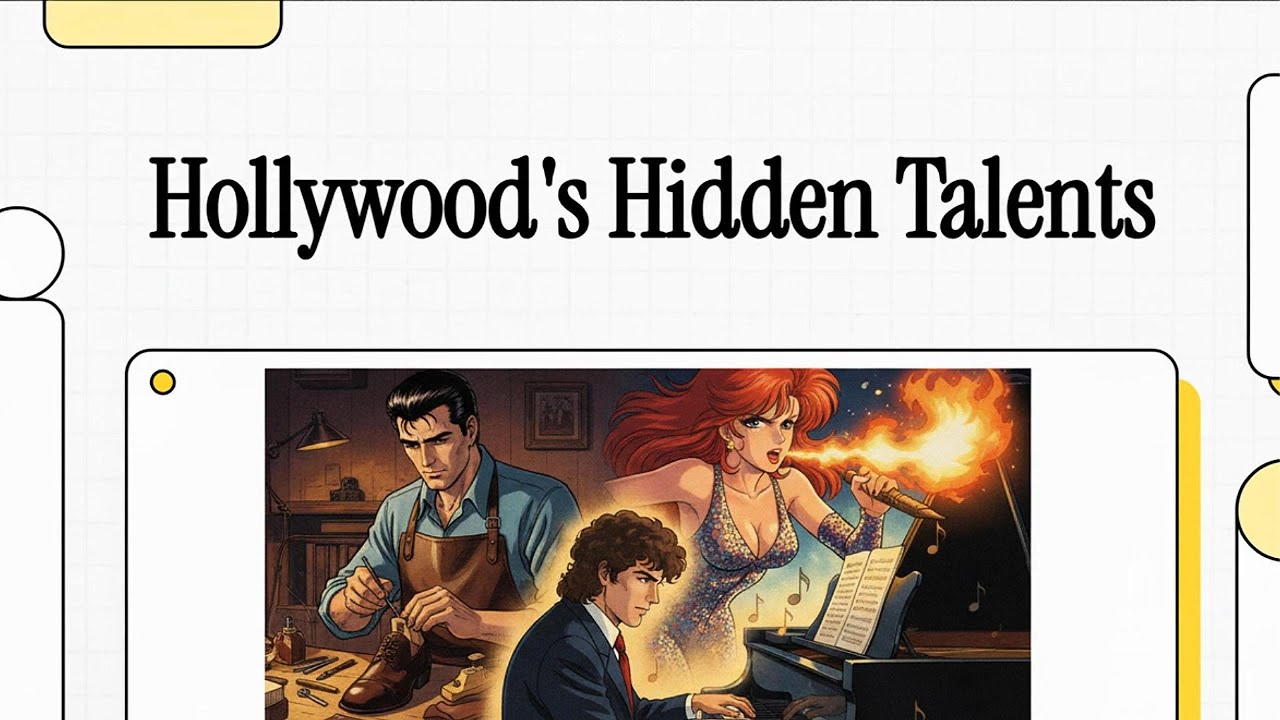 Hollywood’s Hidden Side The Secret Talents You Never Knew About YouTube