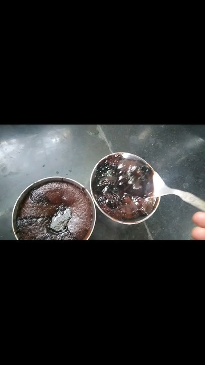choco-lava-cake-in-katori-how-to-make-choco-lava-cake-in-kadai-ytshort