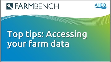 FARMBENCH: Accessing your farm data