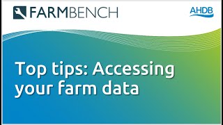 FARMBENCH: Accessing your farm data